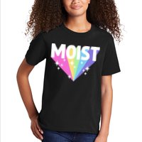 Moist Funny Meme Offensive Weird Cool Hilarious Humorous Kids T-Shirt