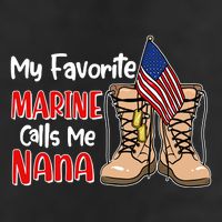 My Favorite Marine Calls Me Nana Cool Comfort Performance Bucket Hat