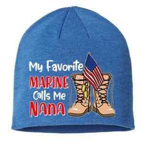 My Favorite Marine Calls Me Nana Sustainable Beanie