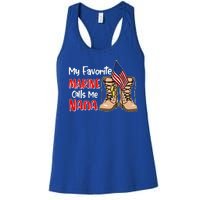 My Favorite Marine Calls Me Nana Women's Racerback Tank