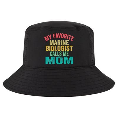 My favorite Marine Biologist calls me Mom Mother's day Cool Comfort Performance Bucket Hat