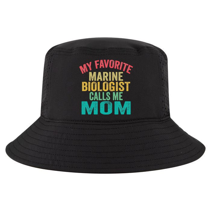 My favorite Marine Biologist calls me Mom Mother's day Cool Comfort Performance Bucket Hat