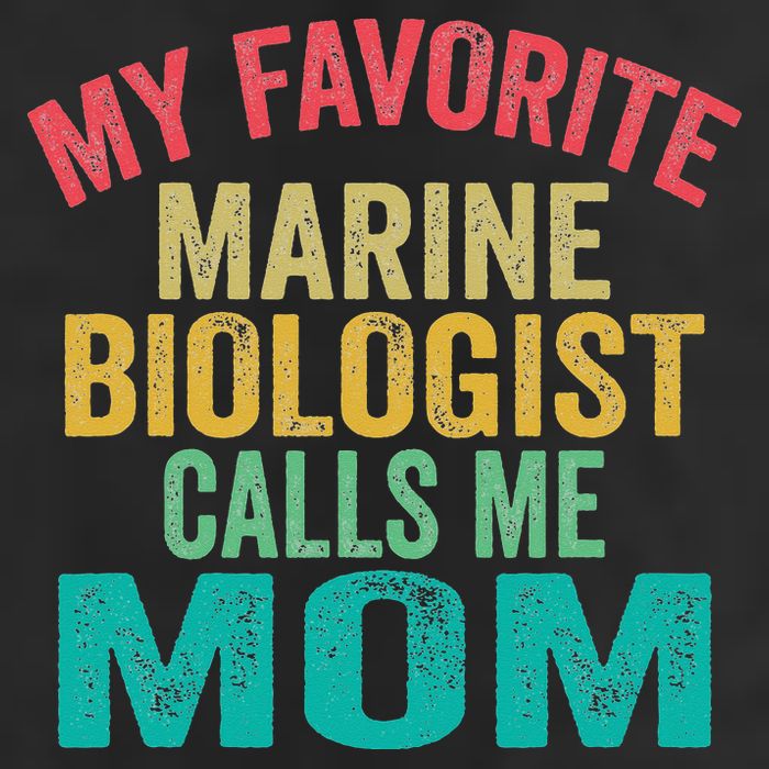 My favorite Marine Biologist calls me Mom Mother's day Cool Comfort Performance Bucket Hat