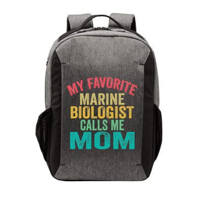 My favorite Marine Biologist calls me Mom Mother's day Vector Backpack