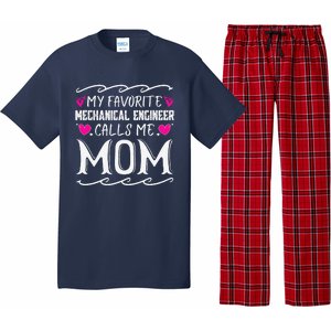 My Favorite Mechanical Engineer Calls Me Mom Mothers Day Pajama Set