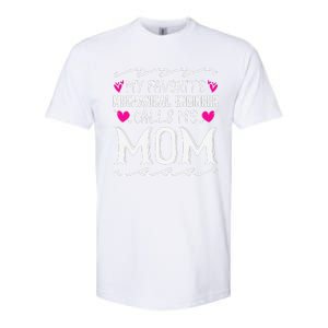 My Favorite Mechanical Engineer Calls Me Mom Mothers Day Softstyle CVC T-Shirt