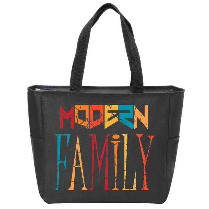 Modern Family Zip Tote Bag