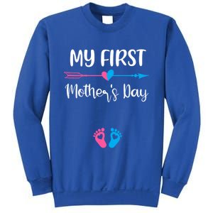 My First Mothers Day Pregnancy Announcegift Mom To Be Great Gift Sweatshirt