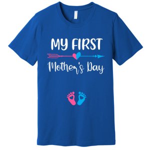 My First Mothers Day Pregnancy Announcegift Mom To Be Great Gift Premium T-Shirt