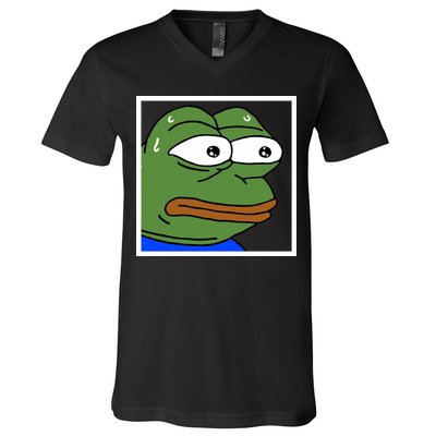 Monkah Frog V-Neck T-Shirt