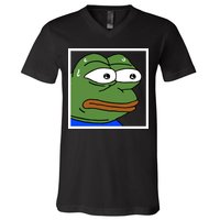 Monkah Frog V-Neck T-Shirt