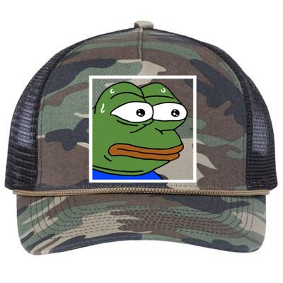 Monkah Frog Retro Rope Trucker Hat Cap