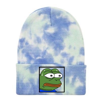 Monkah Frog Tie Dye 12in Knit Beanie