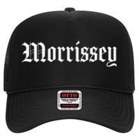 Morrissey Family Name High Crown Mesh Back Trucker Hat