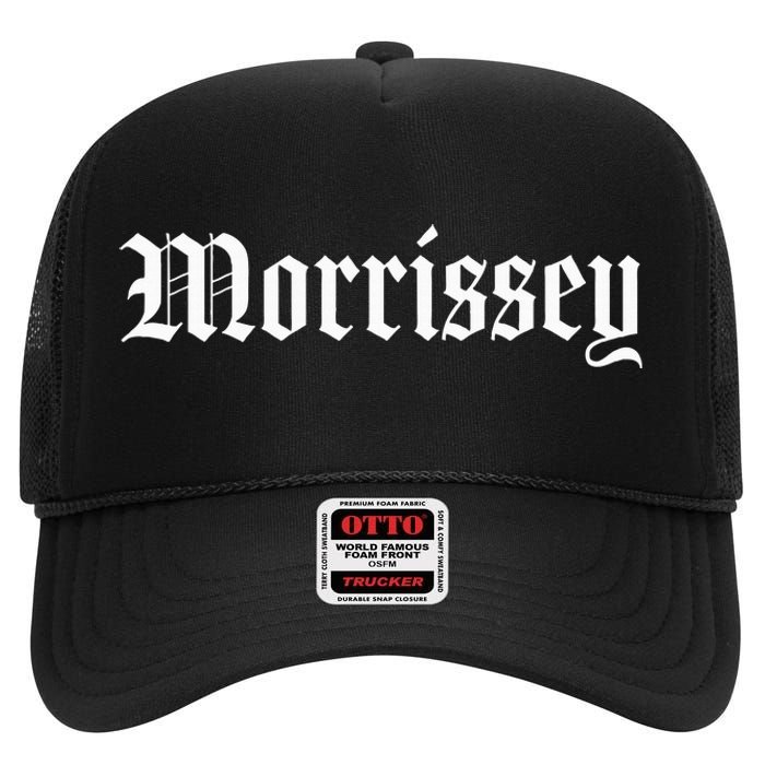 Morrissey Family Name High Crown Mesh Back Trucker Hat