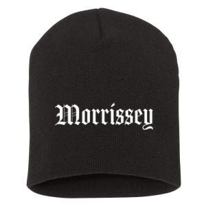 Morrissey Family Name Short Acrylic Beanie