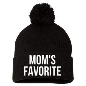 Moms Favorite Not Moms Favorite Pom Pom 12in Knit Beanie