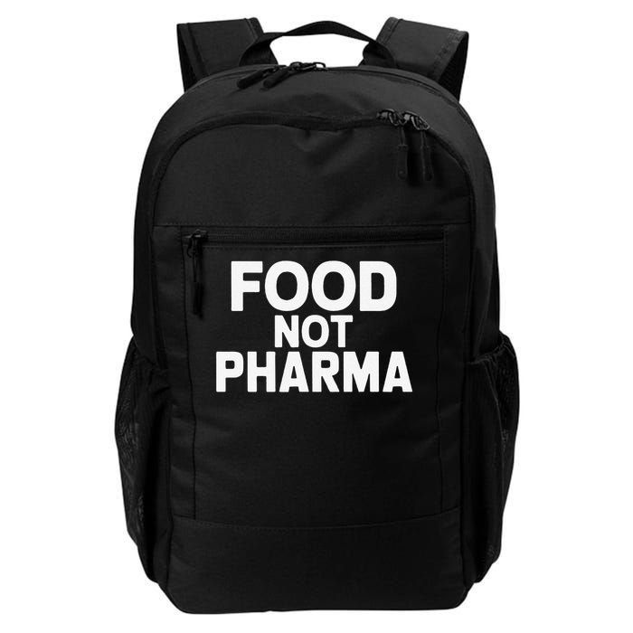 Minimalistic Food Not Pharma Backpack