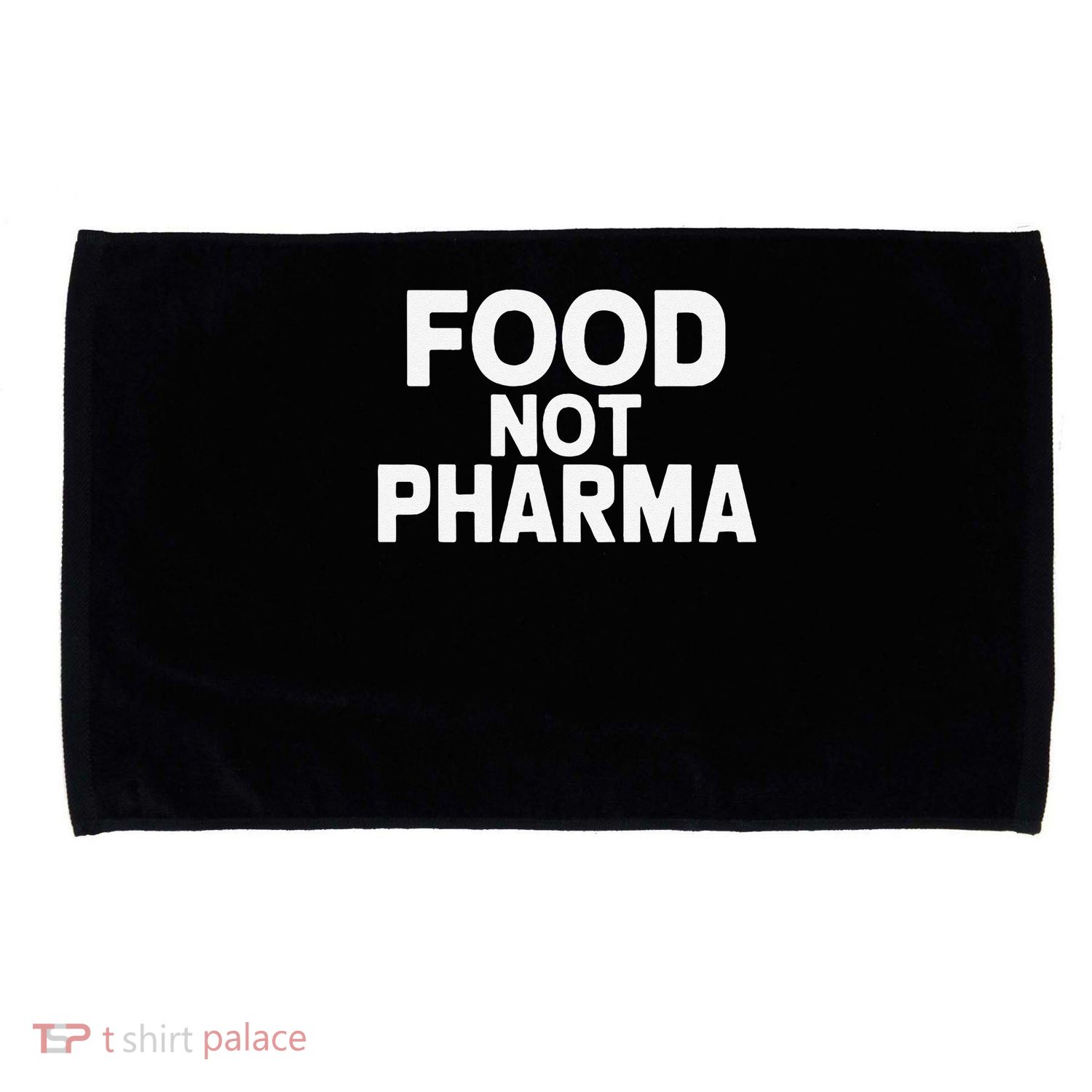Minimalistic Food Not Pharma Microfiber Hand Towel