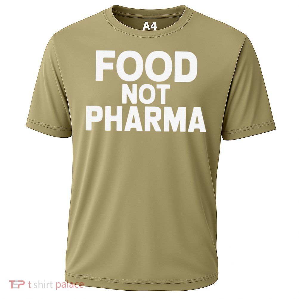 Minimalistic Food Not Pharma Cooling Performance Crew T-Shirt