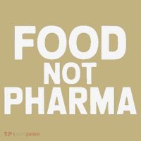 Minimalistic Food Not Pharma T-Shirt