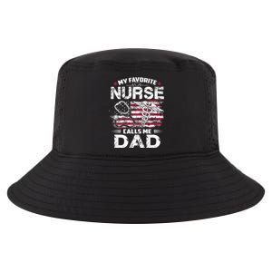 My Favorite Nurse Calls Me Dad Fathers Day Gifts Papa Cool Comfort Performance Bucket Hat