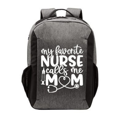 My Favorite Nurse Calls Me Mom Vector Backpack