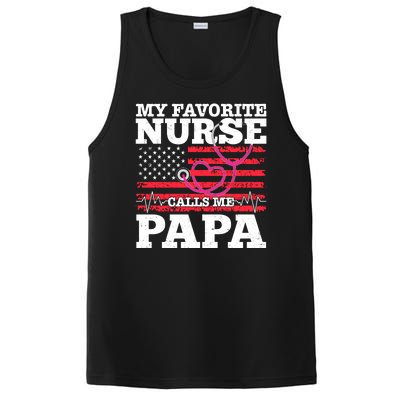 My Favorite Nurse Calls Me Papa PosiCharge Competitor Tank