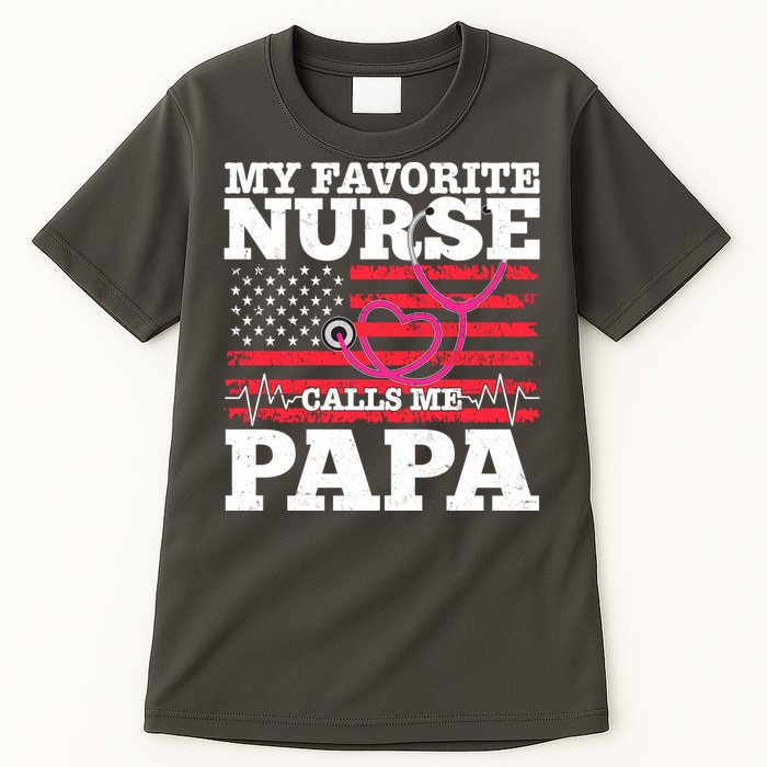 My Favorite Nurse Calls Me Papa Tall T-Shirt