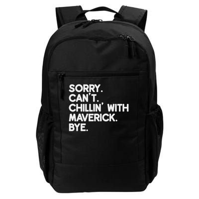Maverick First Name Funny Personalized Named Friend Of Daily Commute Backpack