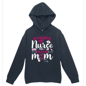 My Favorite Nurse Calls Me Mom Flowers Cute Mother Day Gift Urban Pullover Hoodie