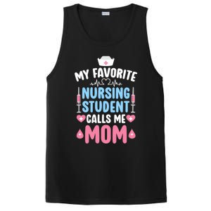 My Favorite Nursing Student Mom Future Nurse Mom Gift PosiCharge Competitor Tank