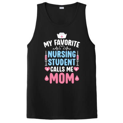 My Favorite Nursing Student Mom Future Nurse Mom Gift PosiCharge Competitor Tank