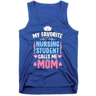 My Favorite Nursing Student Mom Future Nurse Mom Gift Tank Top