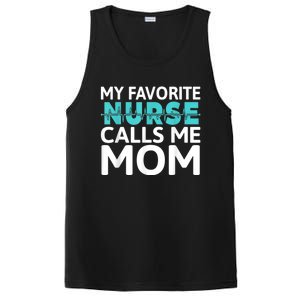 My Favorite Nurse Calls Me Mom Daughter Hospital Nursing PosiCharge Competitor Tank