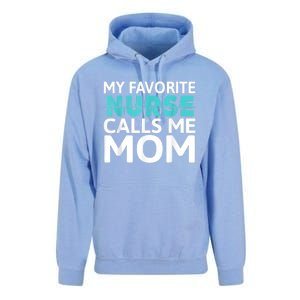 My Favorite Nurse Calls Me Mom Daughter Hospital Nursing Unisex Surf Hoodie