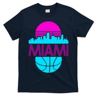 Miami Florida Neon Retro Logo T-Shirt