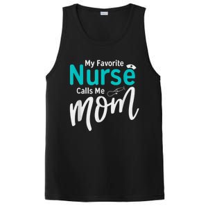 My Favorite Nurse Calls Me Mom Daughter Is A Nurse PosiCharge Competitor Tank