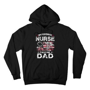 My Favorite Nurse Calls Me Dad Fathers Day Gifts Papa Hoodie