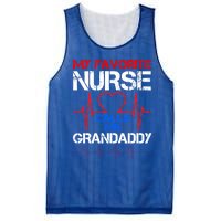 My Favorite Nurse Calls Me Grandaddy Vintage Nurse Grandpa Cool Gift Mesh Reversible Basketball Jersey Tank