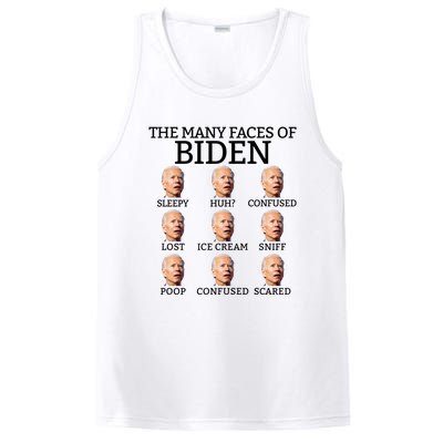 Many Faces Of Biden Anti Biden Hate Biden Confused Biden PosiCharge Competitor Tank