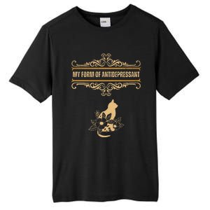 My Form Of Antidepressant Cute Cat Kitten Serotonin Tall Fusion ChromaSoft Performance T-Shirt