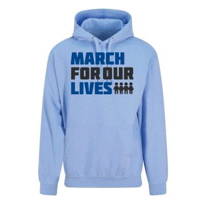 March For Our Lives Stop Guns Gun Control Vintage Unisex Surf Hoodie