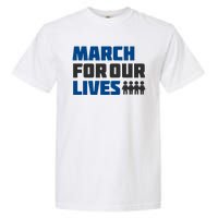 March For Our Lives Stop Guns Gun Control Vintage Garment-Dyed Heavyweight T-Shirt