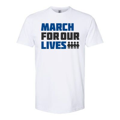 March For Our Lives Stop Guns Gun Control Vintage Softstyle CVC T-Shirt