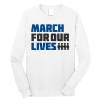 March For Our Lives Stop Guns Gun Control Vintage Long Sleeve Shirt