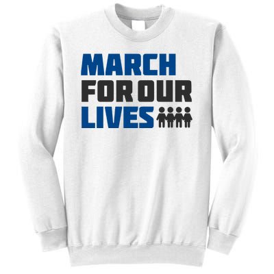 March For Our Lives Stop Guns Gun Control Vintage Sweatshirt