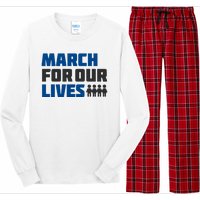 March For Our Lives Stop Guns Gun Control Vintage Long Sleeve Pajama Set