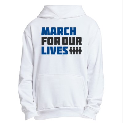 March For Our Lives Stop Guns Gun Control Vintage Urban Pullover Hoodie