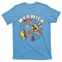 Meowica Fourth Of July Funny Cat T-Shirt